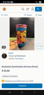 Brabantia beschuitbus Herman Brood - Uniek design, Ophalen, Gebruikt