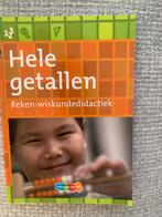 Hele getallen: Reken-wiskundedidactiek Pabo, Boeken, Ophalen of Verzenden, Beta, Zo goed als nieuw, HBO