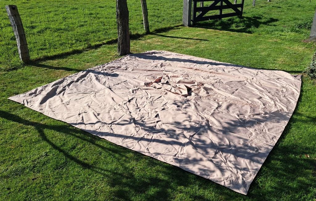 Vervangend dak voor partytent of prieel - Beige - 3x3 Meter, Tuin en Terras, Ophalen of Verzenden, Nieuw, Minder dan 5 meter, Minder dan 4 meter