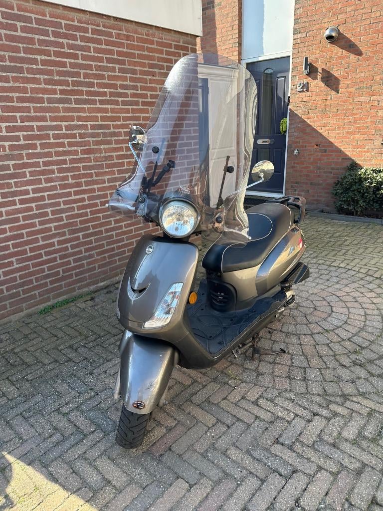Sym Fiddle 2 snorfiets, Ophalen, Gebruikt, SYM, Benzine