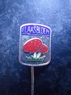 Speldje Flaasbloem (Chaam vakantiepark) emaille, Ophalen, Gebruikt, Overige onderwerpen, Speldje of Pin