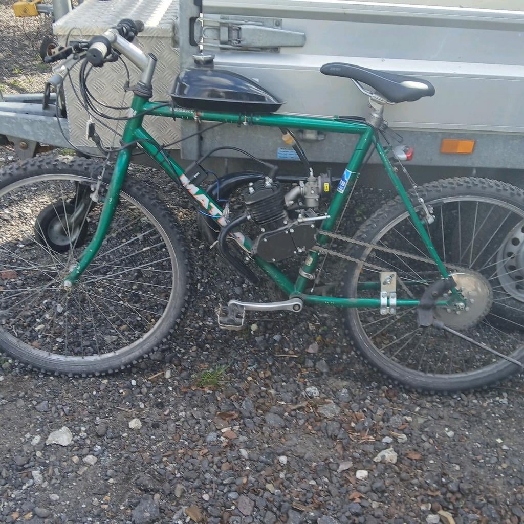 Gemotoriseerde fiets, Ophalen, 1 versnellingen, 80 cc, Overige modellen