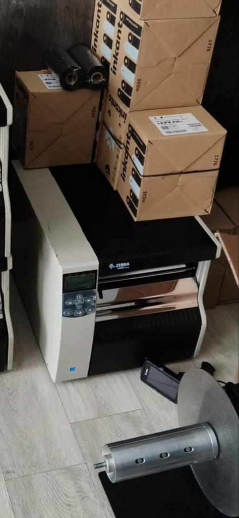 Zebra 220Xi4 Labelprinter - Industriële Etikettenprinter, Computers en Software, Labelprinters, Gebruikt, Etiket, Ophalen of Verzenden
