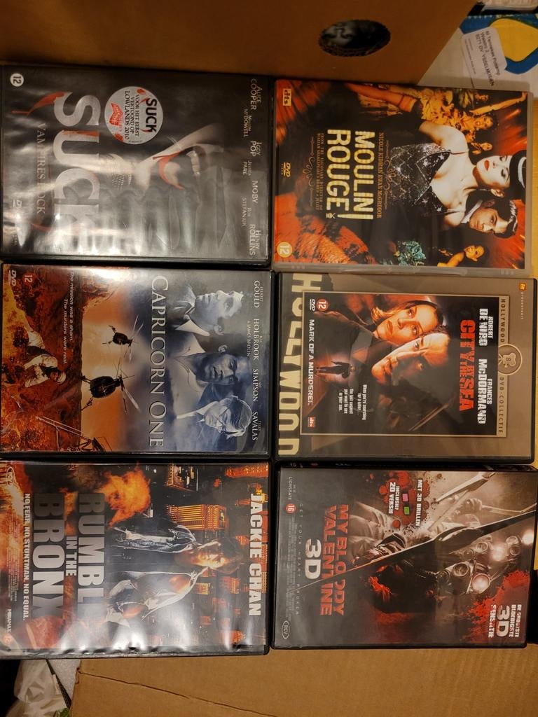 Diverse DVD's - Ophalen Leeuwarden of verzenden, Cd's en Dvd's, Dvd's | Thrillers en Misdaad, Ophalen of Verzenden