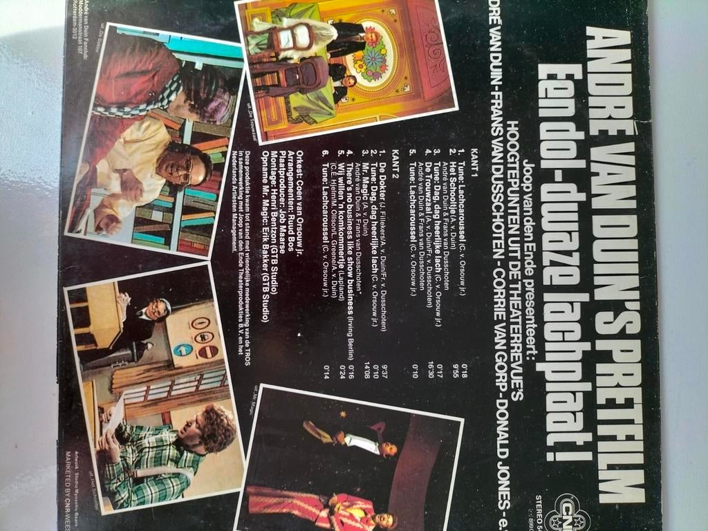 LP's divers kinder Andre van Duin Grote Meneer Kaktus, Ophalen of Verzenden, Gebruikt, 12 inch, Overige genres