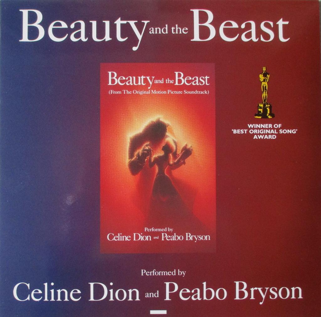 CELINE DION. Beauty and the Beast., Ophalen of Verzenden, Zo goed als nieuw, 12 inch