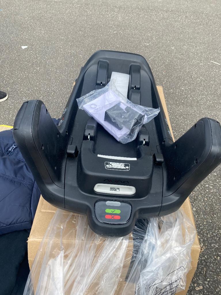 Bugaboo Turtle Air by Nuna Isofix Base met zijvleugels, Overige merken, Ophalen of Verzenden, Zo goed als nieuw, Isofix