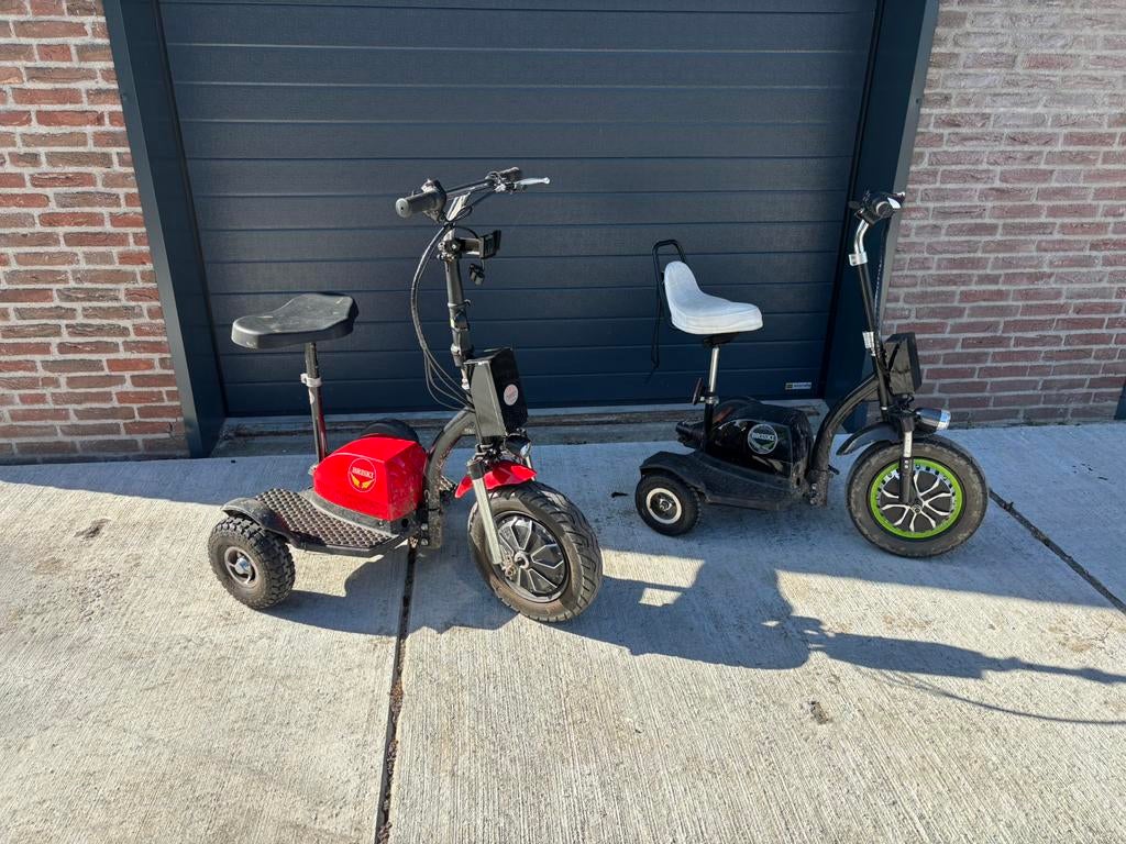 Scootmobiel elektrische 3 wiel step, Ophalen, Zo goed als nieuw, Benzine, Overige merken