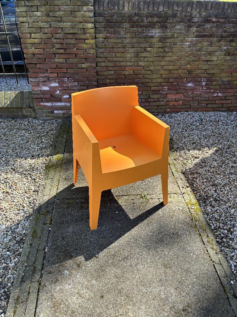 Philippe starck Driade toy stoel Oranje, Ophalen, Zo goed als nieuw, Kunststof