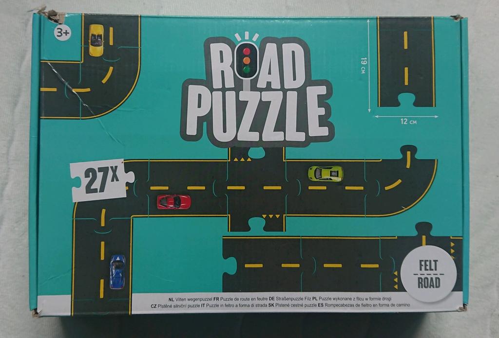 Vilten wegen puzzel 27 stukjes., Ophalen of Verzenden, 10 tot 50 stukjes, Zo goed als nieuw, 6 maanden tot 2 jaar