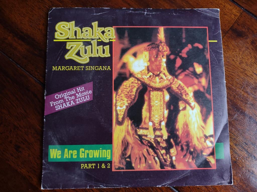 Single - Shaka Zulu - We are growing, Ophalen of Verzenden, Zo goed als nieuw, Wereldmuziek, Single