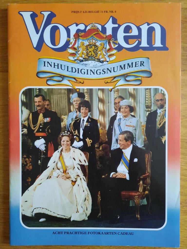 Vorsten inhuldigingsnummer Beatrix, Ophalen of Verzenden, Gelezen