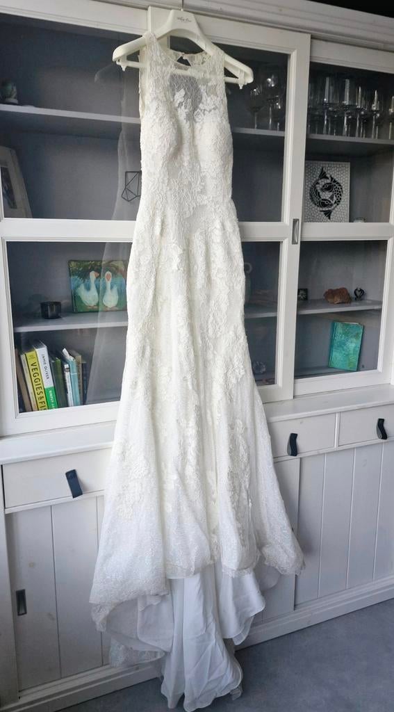 Trouwjurk ST. Patrick white one, Ophalen of Verzenden, Zo goed als nieuw, Wit, Trouwjurk