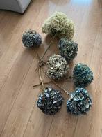 Gratis gedroogde hortensia’s, Ophalen, Gebruikt