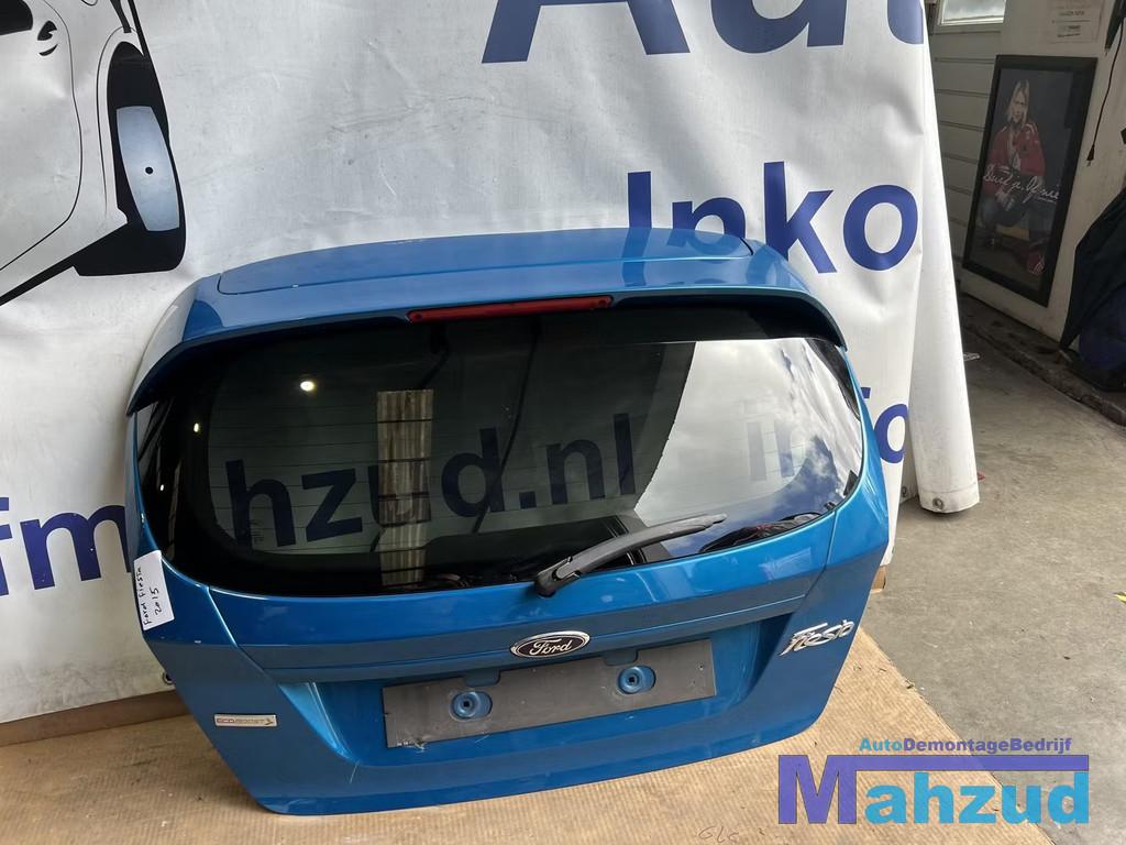 2015 FORD FIESTA 7 Blauw achterklep compleet 5drs 2008-2017, Gebruikt, Deur, Info@ford.com, Ophalen of Verzenden