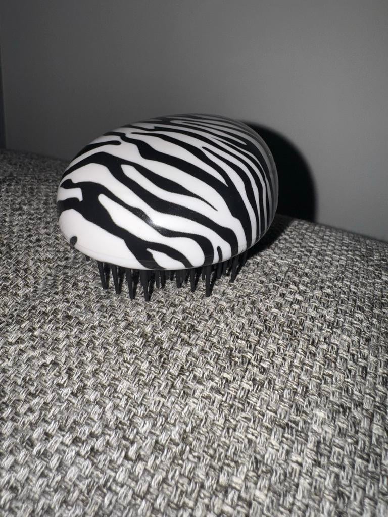 Zebraprint haarborstel, Sieraden, Tassen en Uiterlijk, Uiterlijk | Haarverzorging, Ophalen of Verzenden, Nieuw, Kam of Borstel