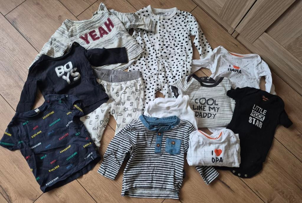 Bundel kleding maat 62, Jongetje of Meisje, Overige typen, Gebruikt, Diverse merken