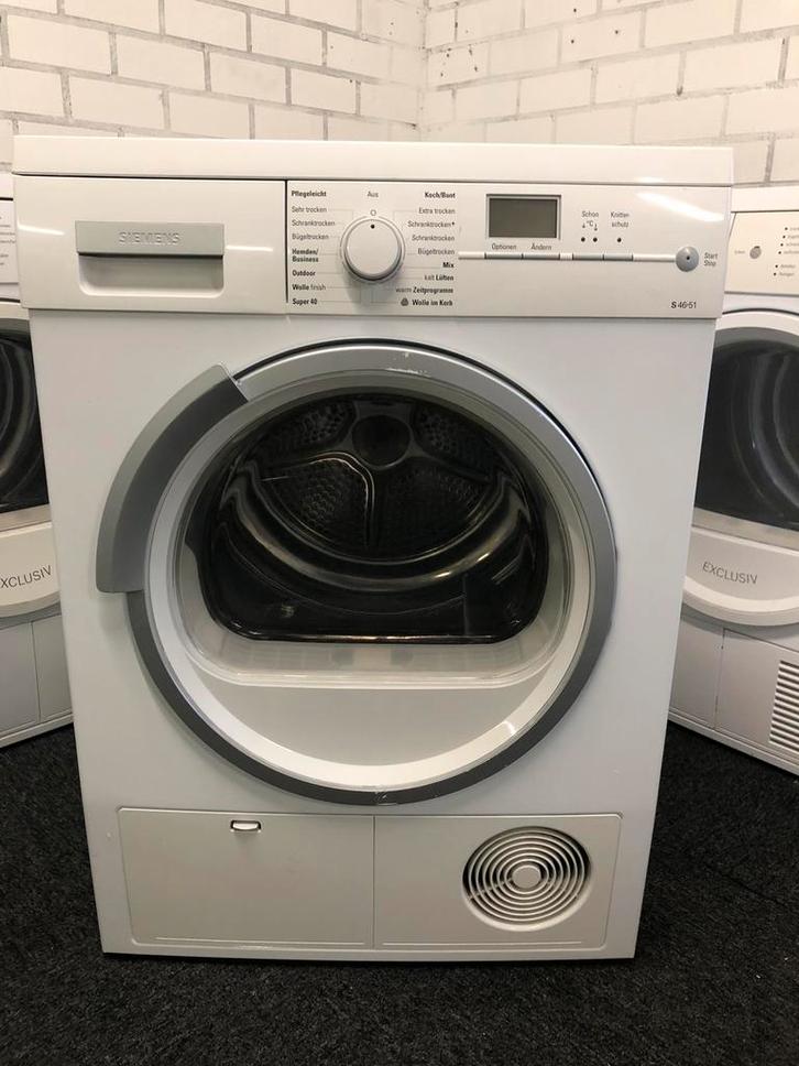 DAG AANBIEDING €189 Condensdroger Siemens iQ700 garantie, Witgoed en Apparatuur, Wasdrogers, Zo goed als nieuw, Condens, 8 tot 10 kg