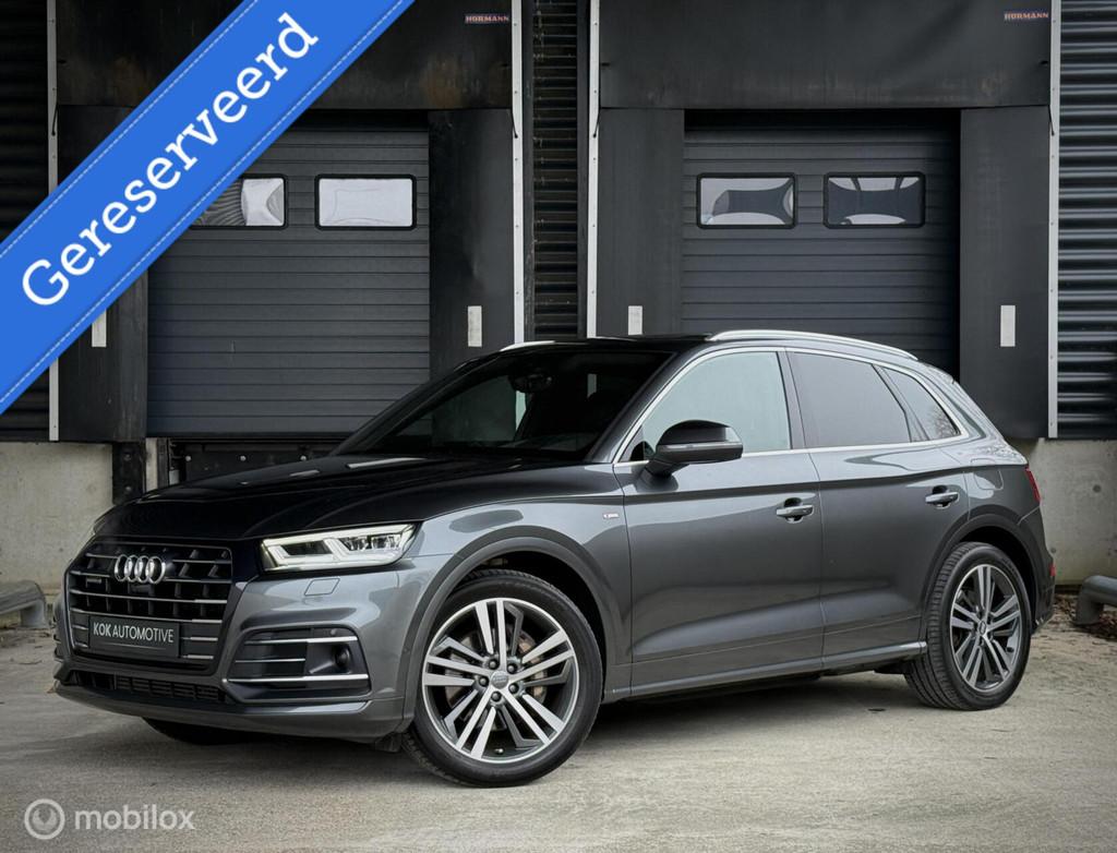 Audi Q5 55 TFSIe Quattro Competition|B&O|360|HUD|PANO|TREKH|, Automaat, 2005 kg, Gebruikt, 4 cilinders
