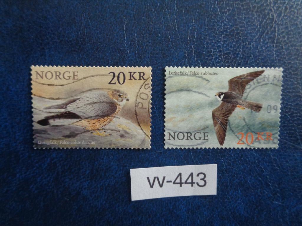 noorwegen - roofvogels 2017 (vv-443), Ophalen of Verzenden, Noorwegen, Gestempeld