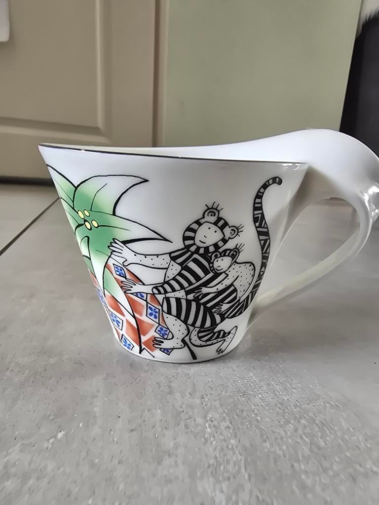 Villeroy & Boch New Wave Caffee Jungle mok, Ophalen of Verzenden