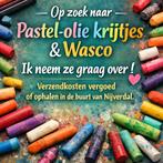 Gezocht gratis olie pastel krijt /wasco, Ophalen of Verzenden, Nieuw