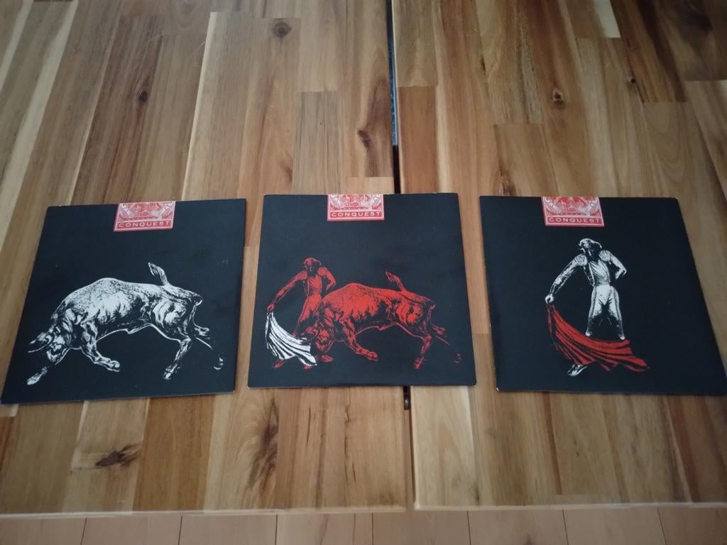 The White Stripes - Conquest Singles - 3 stuks (verzegeld), Cd's en Dvd's, 7 inch, Single, Nieuw in verpakking, Rock en Metal