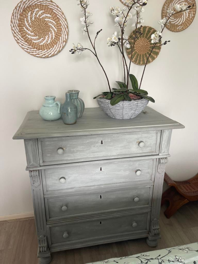 Ladekast grijs, Huis en Inrichting, Kasten | Ladekasten, Ophalen