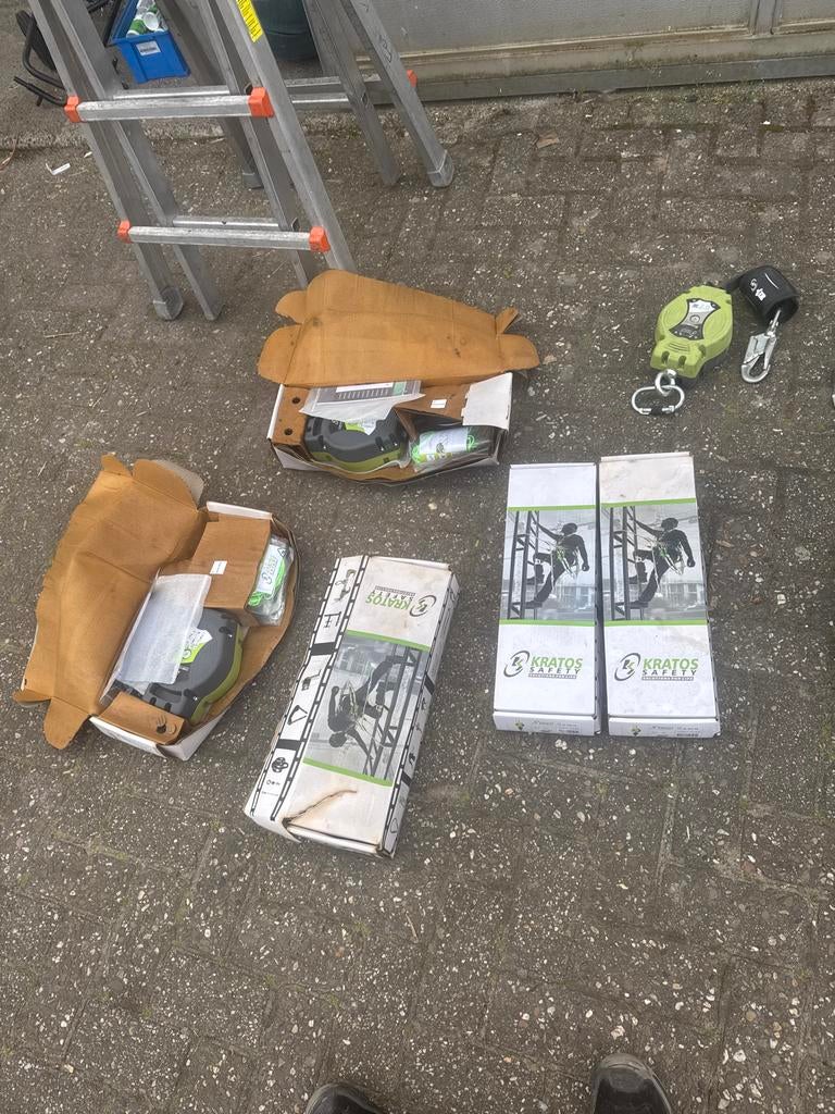 Kratos Safety Valbeveiliging Lijn 6.0 MS - Nieuw in Doos, Ophalen, Nieuw, Overige typen, 5 meter of hoger