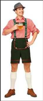 Lederhose feestkleding met jagershoedje (taille 54), Ophalen of Verzenden, Zo goed als nieuw