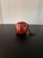 Rood Keramiek Urn Potje 130 ml, Ophalen of Verzenden