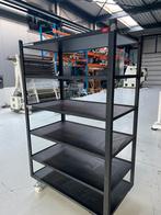 5x Stevige werkplaatskar op wielen met 6 betonplex etages, Ophalen of Verzenden