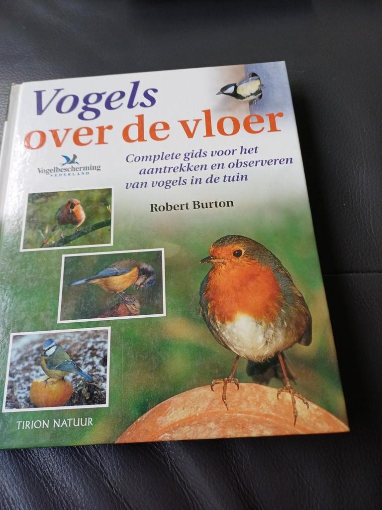 Vogels over de vloer - Gids voor vogels in de tuin, Ophalen of Verzenden, Zo goed als nieuw, Vogels, Robert Burton