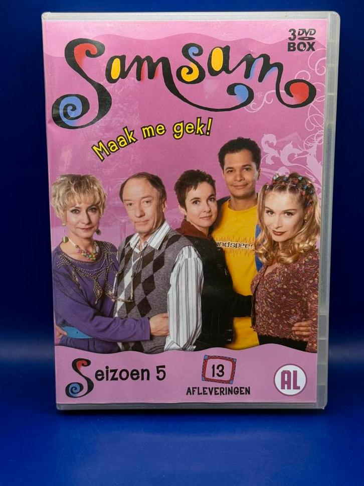 SamSam sam sam Complete Seizoen 5 box DVD NL versie, Cd's en Dvd's, Dvd's | Tv en Series, Gebruikt, Komedie, Alle leeftijden, Verzenden