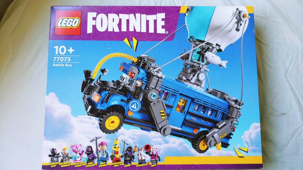 LEGO Fortnite 77073 Battle Bus met minifiguren, Gebruikt, Overige thema's, Lego, Ophalen of Verzenden