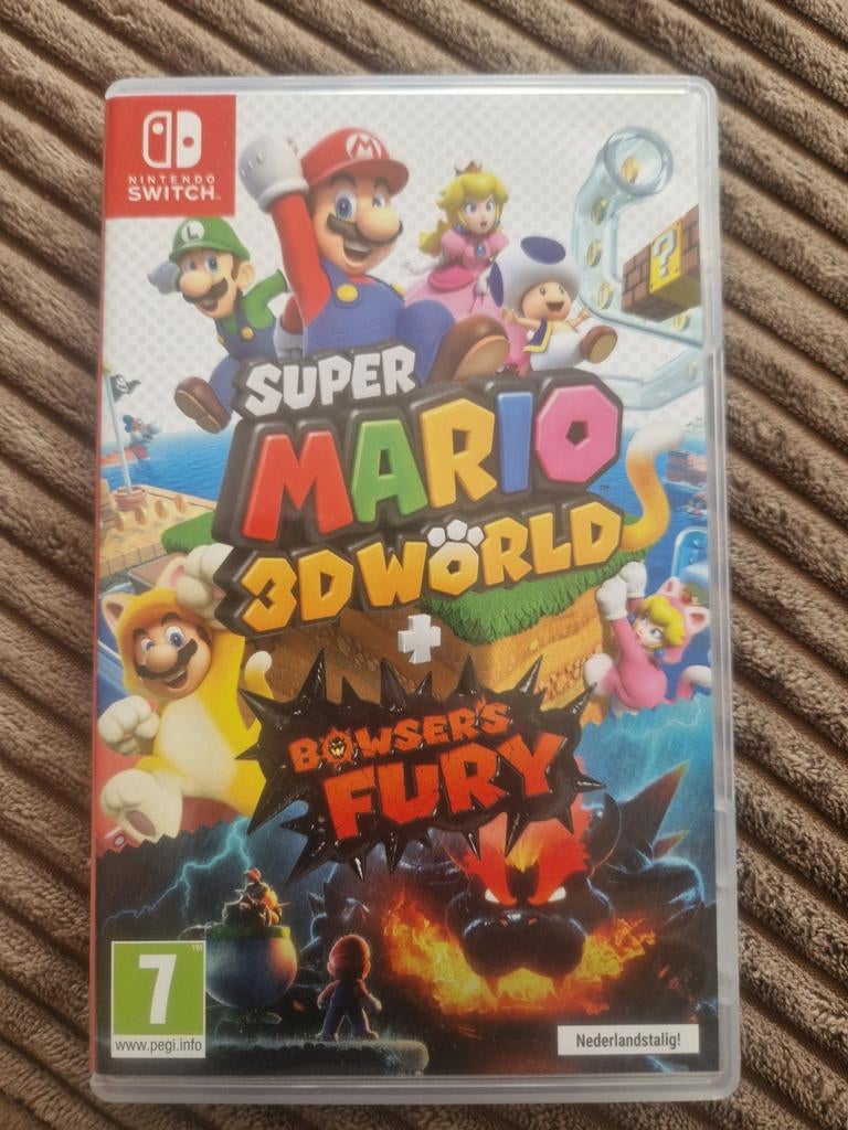 Super Mario 3D World + Bowser's Fury Nintendo Switch, Spelcomputers en Games, Games | Nintendo Switch, 3 spelers of meer, Ophalen of Verzenden