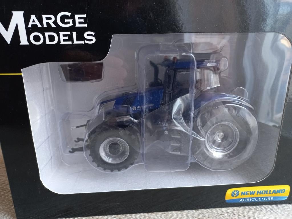 New Holland T8.435 Blue Metallic Marge Models, Ophalen of Verzenden, Nieuw, Tractor of Landbouw, Overige merken