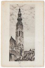 Middelburg Lange Jan    Ongelopen Ansichtkaart  (B7953), Ophalen of Verzenden, 1940 tot 1960, Ongelopen, Zeeland