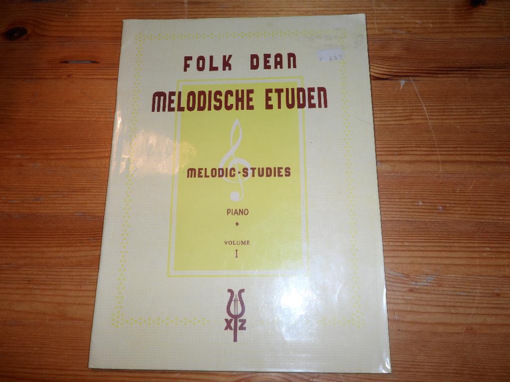 Folk Dean - Melodische Etuden deel 1, Gebruikt, Ophalen of Verzenden, Artiest of Componist, Piano