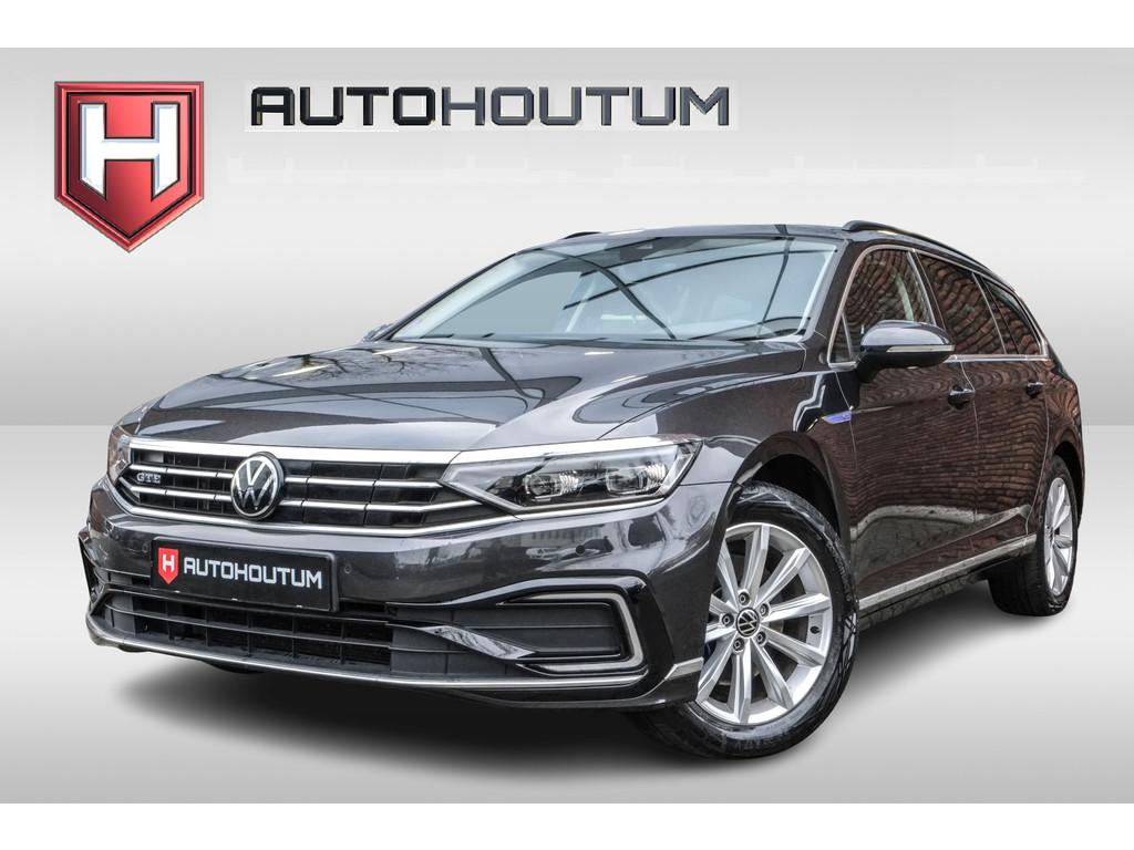 Volkswagen Passat Variant 1.4 TSI PHEV GTE, SOH 97%, Achteru, Auto's, Volkswagen, Gebruikt, Zwart, 4 cilinders, Leder en Stof