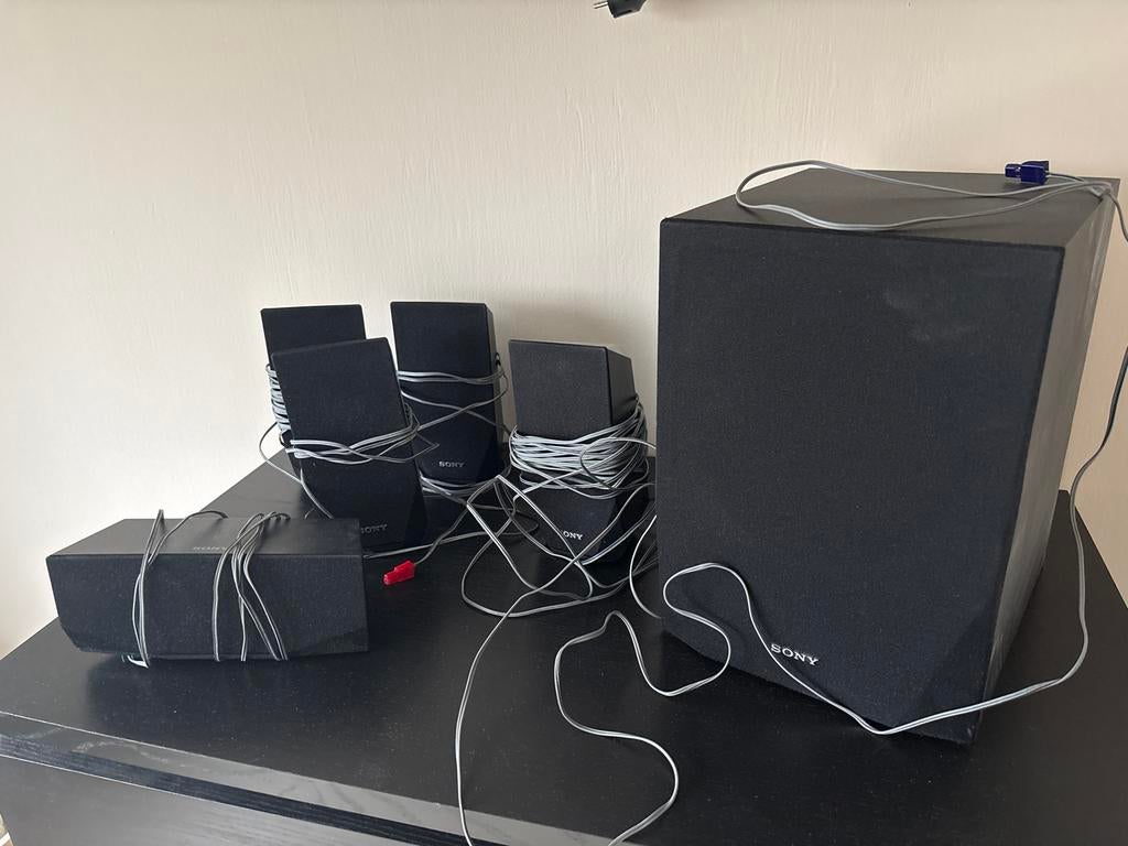 Sony - 5.1 cinema set, Ophalen, Gebruikt, Complete surroundset, Sony