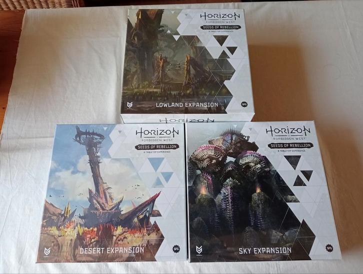 Horizon Forbidden West Seeds of Rebellion Lowland sky desser, Hobby en Vrije tijd, Gezelschapsspellen | Bordspellen, Nieuw, Een of twee spelers