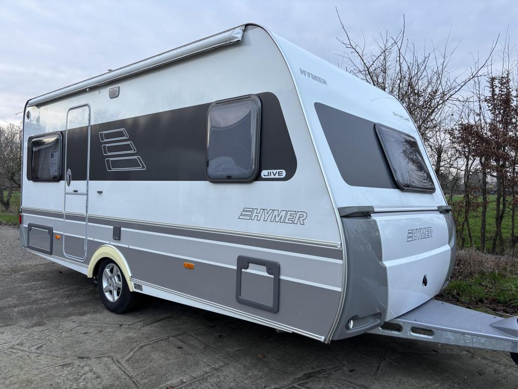 Hymer / Eriba Jive 465 Mover + VT, Rondzit, Bedrijf, Schokbreker, Hymer