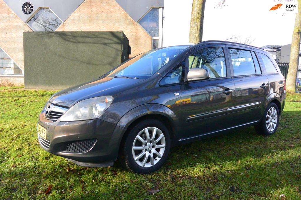 Opel Zafira 1.6 Cosmo*7zits*airco*cruise*trekhaak*pdc, Auto's, Voorwielaandrijving, Euro 5, Gebruikt, 4 cilinders