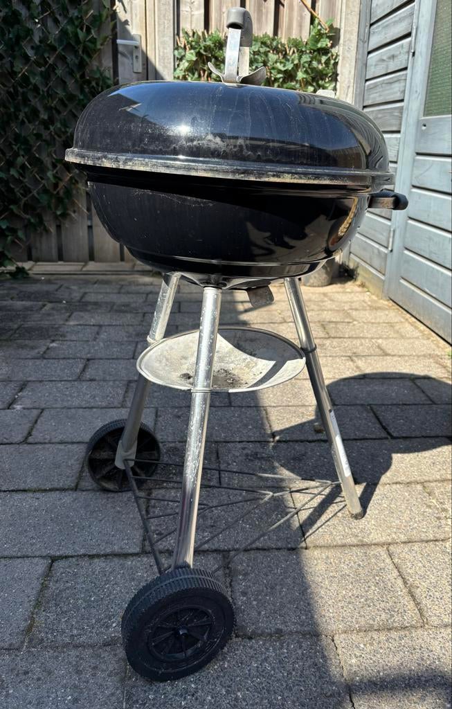 Weber BBQ zwart, compact 47 cm doorsnede, Tuin en Terras, Ophalen, Gebruikt
