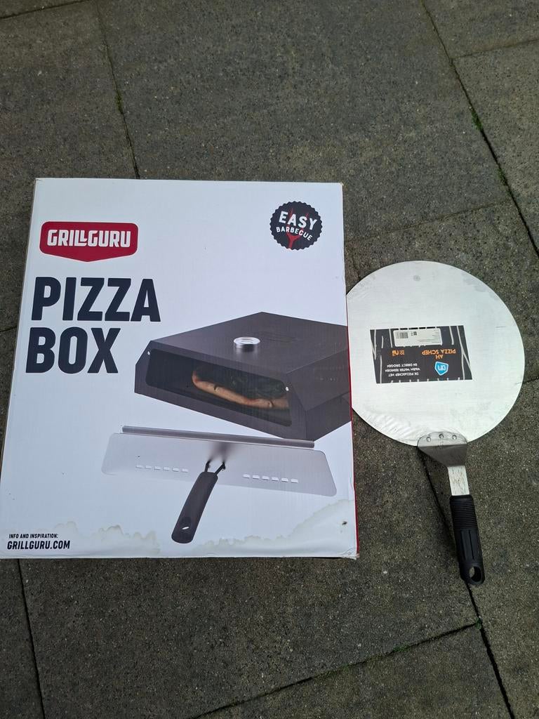 GrillGuru Pizza Box met pizzaschep - Nieuw in doos, Ophalen, Nieuw