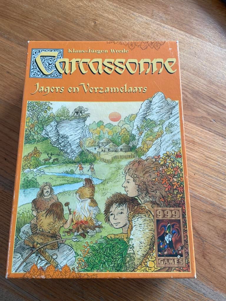Spel Carrcassonne. Jagers en verzamelaars, Ophalen of Verzenden, Zo goed als nieuw
