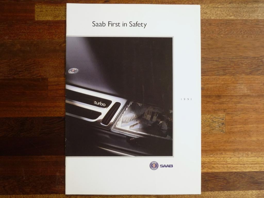 Saab programma First in safety (1991), Ophalen of Verzenden, Nieuw, Overige merken
