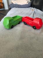 Vintage VW Bus Speelgoedauto's (2 stuks), Ophalen of Verzenden, Gebruikt