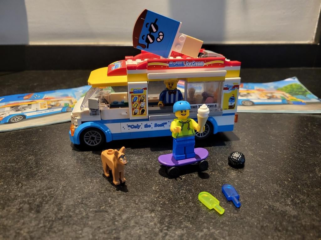 Lego City IJscowagen 60253, Ophalen, Gebruikt